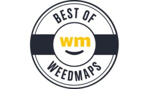 Best of Weedmaps Local Weed Delivery Award Emblem