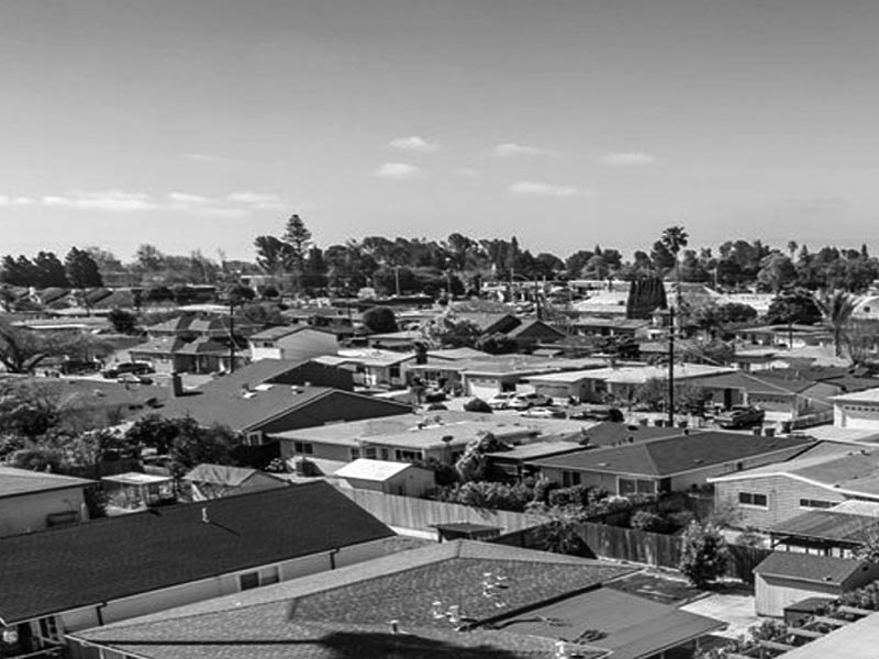 Aerial View of San Lorenzo Weed Delivery Neighborhoods