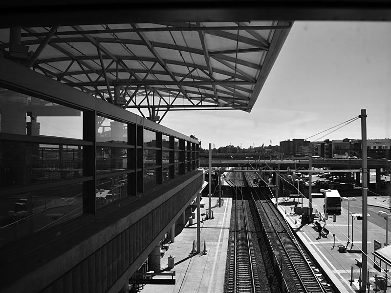 BART Station in Millbrae, CA