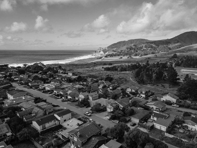Montara Weed Delivery Service Area Aerial View